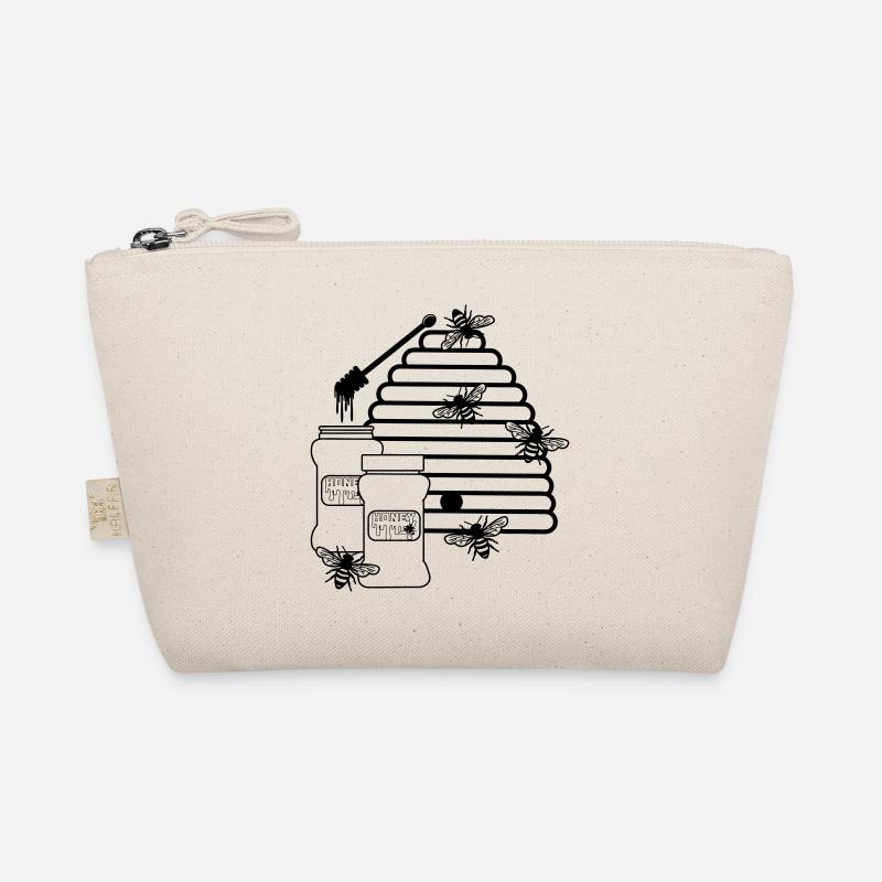 Hive with honey and bees Organic Pouch