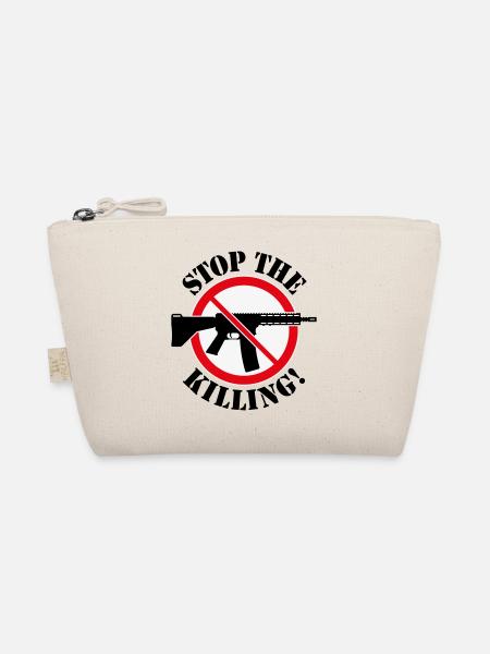 Arrêtez de tuer! (Panneau d’interdiction des armes 3C) - Trousse biologique - nature - Devant