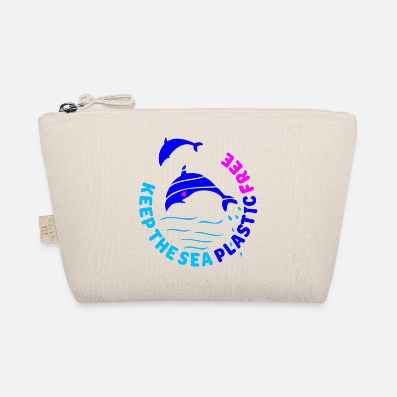 keep the sea plastic free - Bio-Täschchen - Natur