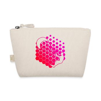Kitesurf Kitesurfing Kitesurfer Men Kitesurfing - Organic Pouch - nature - Front