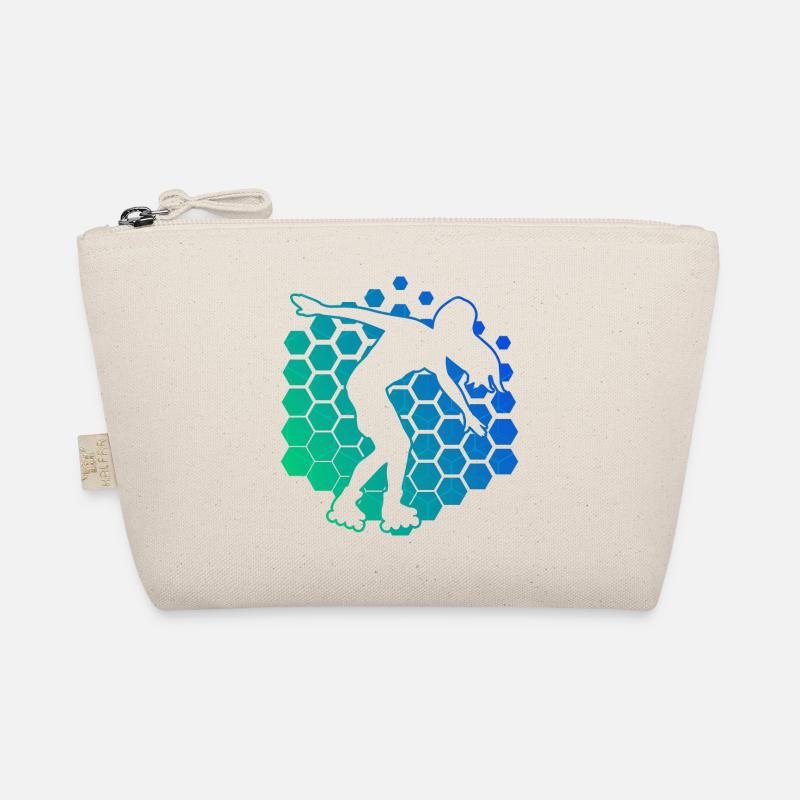 Rollerskate Damen Rollerskaten Rollschuh Bio-Täschchen