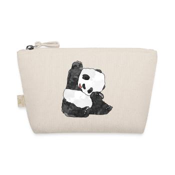 Panda - Bio-Täschchen - Natur - Vorne