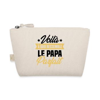 Cadeau Voila à Quoi Ressemble Le Papa Parfait - Trousse biologique - nature - Devant