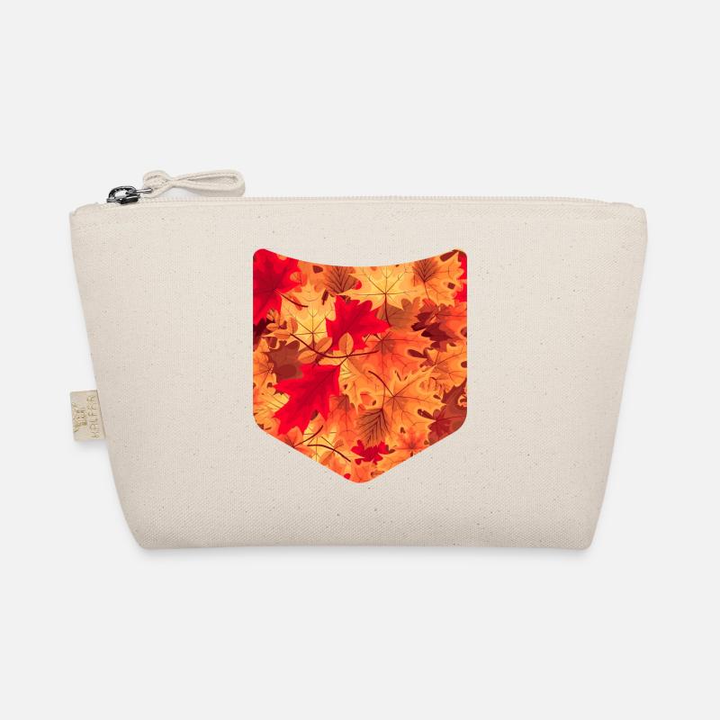 Coloré Automne Feuillage Poitrine Poche Automne Trousse biologique