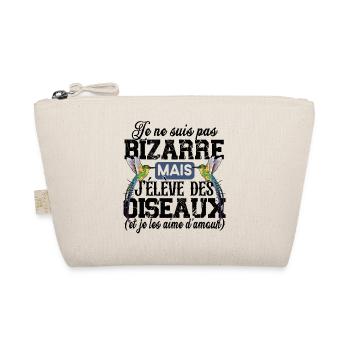 Oiseau Animal Bec Cadeau Humour Moineau Mésange - Trousse biologique - nature - Devant