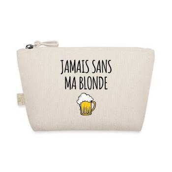 Jamais sans ma blonde - Trousse biologique - nature - Devant