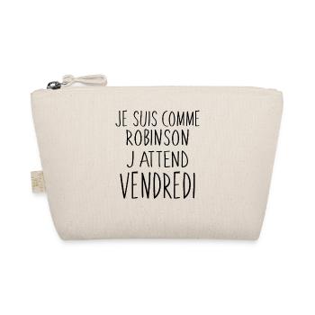 Je suis comme Robinson - Trousse biologique - nature - Devant