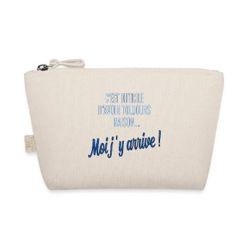 Moi j’y arrive! Toujours raison - Trousse biologique - nature - Devant