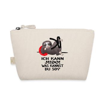 Judoka kann Judo Kampfsport-JUDO - Bio-Täschchen - Natur - Vorne