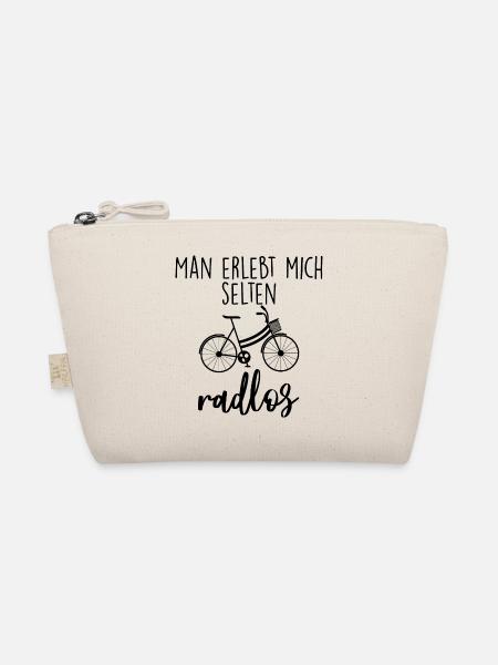 ich bin selten radlos - Bio-Täschchen - Natur