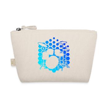 Percussionist Drums Men Women Drum Kit - Organic Pouch - nature - Front