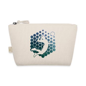 Damen Volleyball Volleyballer Volley Herren - Bio-Täschchen - Natur - Vorne