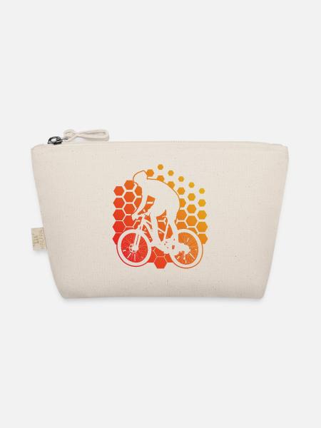 Herren Radfahrer Radfahren Damen Radsport - Bio-Täschchen - Natur