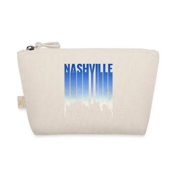 Nashville Skyline Gradient - Bio-Täschchen - Natur - Vorne