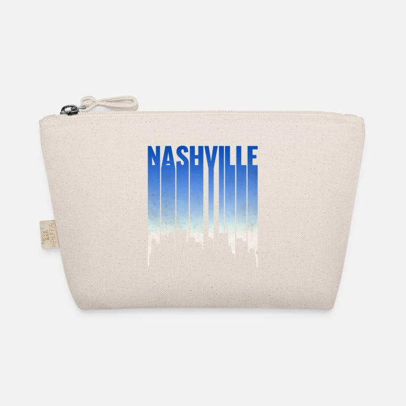 Nashville Skyline Gradient Bio-Täschchen