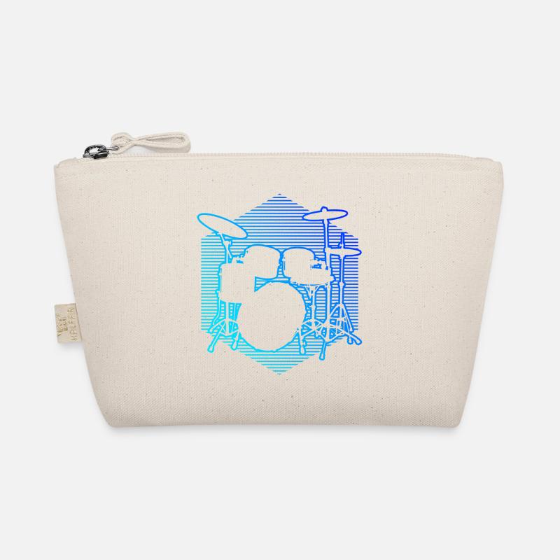 Schlagzeugspieler Drum Kit Schlagzeuger Bio-Täschchen