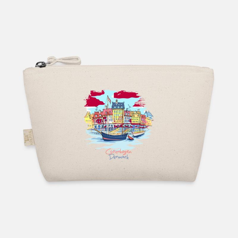 Danemark Copenhague T-shirt Danois Danois Trousse biologique