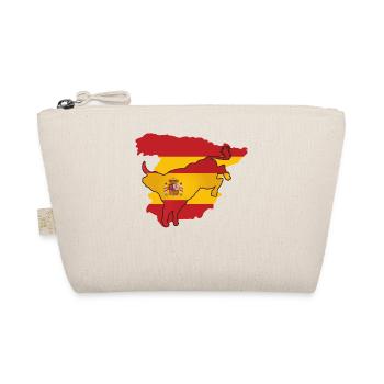 drapeau espagne cadeau espagne taureau espagnol - Trousse biologique - nature - Devant