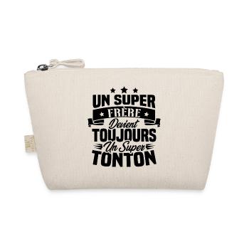 Un super frère devient toujours un super tonton - Trousse biologique - nature - Devant