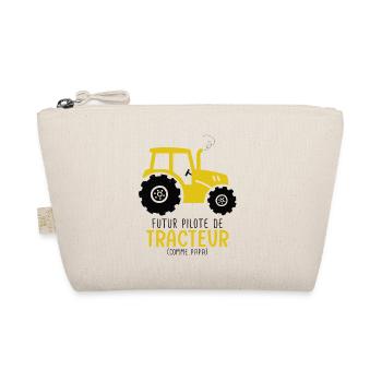 Agriculture futur pilote de tracteur comme papa - Trousse biologique - nature - Devant