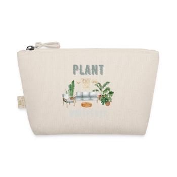 Plants Whisperer I Houseplant Gardener Plant - Organic Pouch - nature - Front