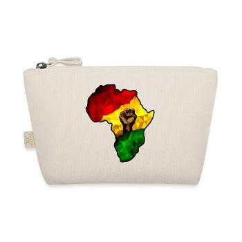 Drapeau géométrique du poing africain - Trousse biologique - nature - Devant