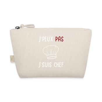 J'peux pas je suis chef (cuisinier) - Trousse biologique - nature - Devant