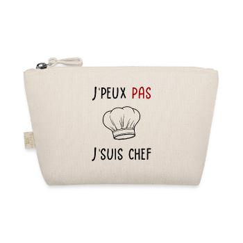 J'peux pas je suis chef (cuisinier) - Trousse biologique - nature - Devant