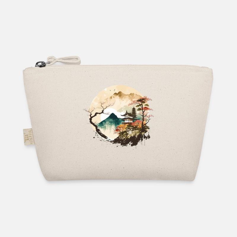 Anime Landschaft Bio-Täschchen