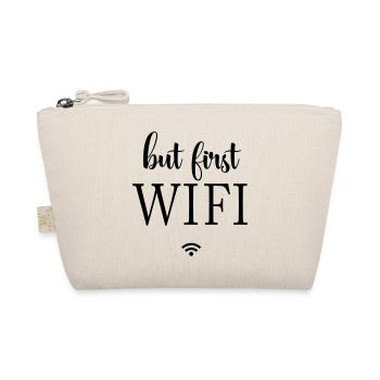 Black Surfaces Minimal Design - Organic Pouch - nature - Front