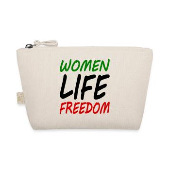 Women life freedom - Bio-Täschchen - Natur - Vorne