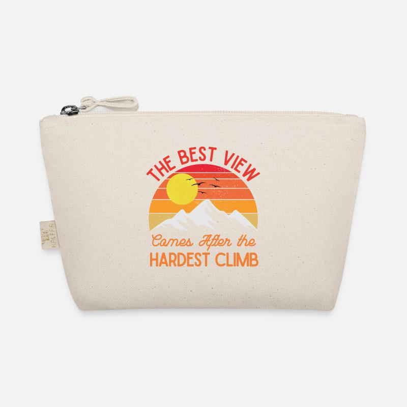 The Best View Comes After the Hardest Climb Organic Pouch