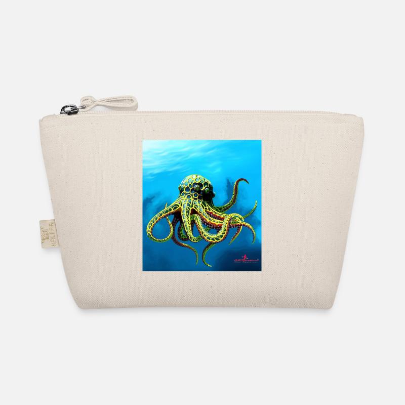 Green Octopus Organic Pouch