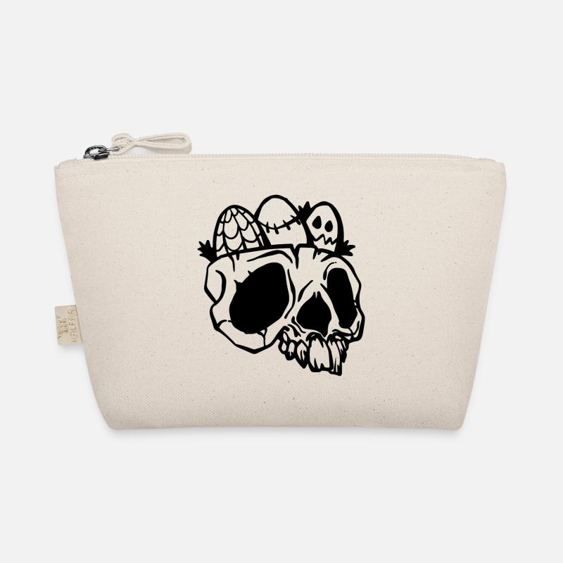 Eier im Schädel Bio-Täschchen