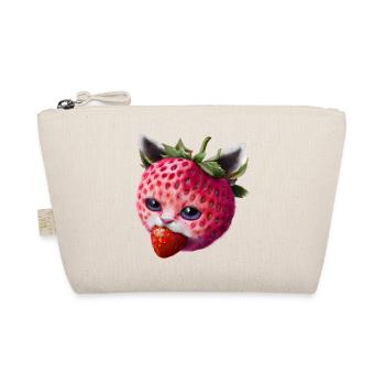 Chat fraise - Trousse biologique - nature - Devant