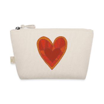 Cœur de mosaïque - Trousse biologique - nature - Devant