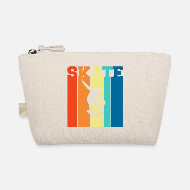Skateboarden, Skateboarden, Skateboarden - Bio-Täschchen - Natur