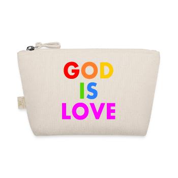 God is love - Trousse biologique - nature - Devant