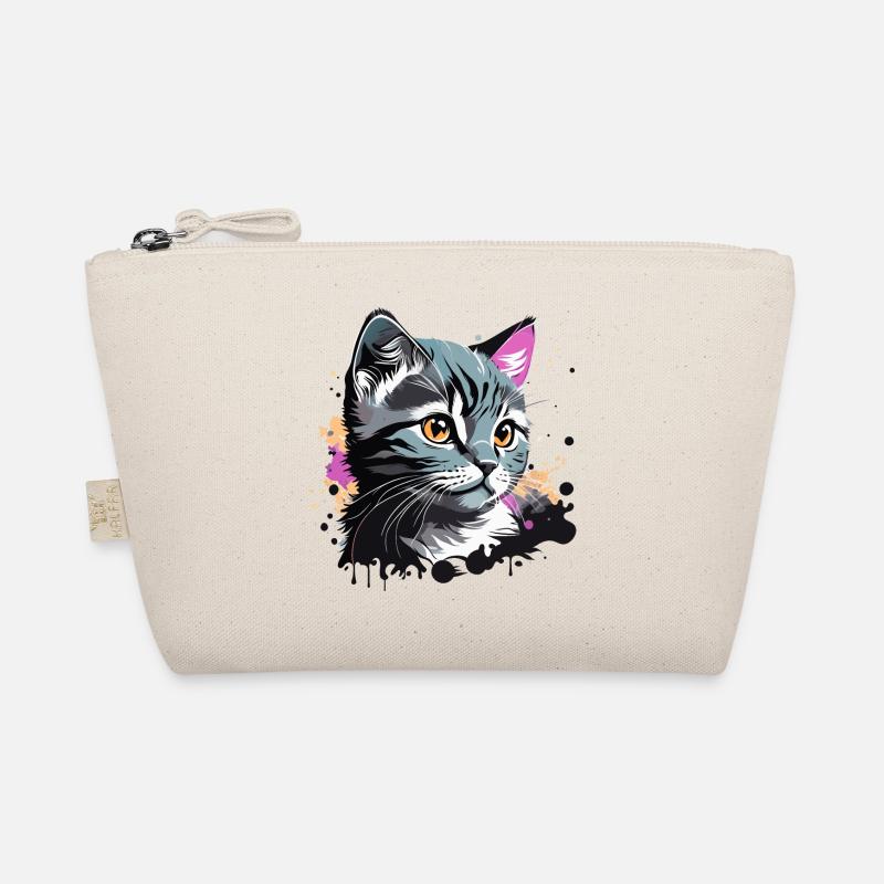 süsses Kätzchen, Katze Bio-Täschchen