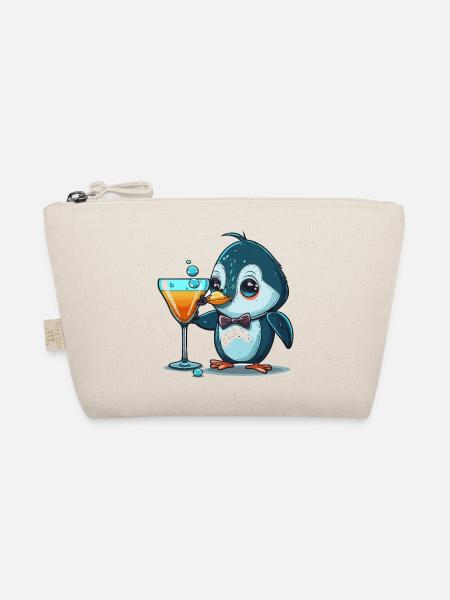 Fancy Penguin - Organic Pouch - nature - Front