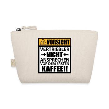 Vertriebler Vertriebsmitarbeiter Sprüche Lustig - Bio-Täschchen - Natur - Vorne
