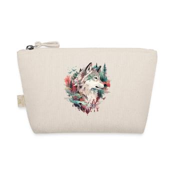 Wolf Wolf’s Head Nature Wilderness Adventure Art forestier - Trousse biologique - nature - Devant
