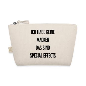 Keine Macken, nur Special Effects! - Bio-Täschchen - Natur - Vorne