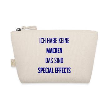 Keine Macken, nur Special Effects! - Bio-Täschchen - Natur - Vorne