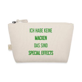 Keine Macken, nur Special Effects! - Bio-Täschchen - Natur - Vorne