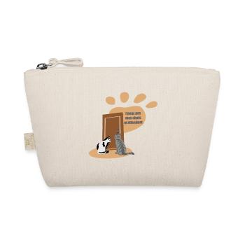 J’peux pas, mes chats m’attendent - Trousse biologique - nature - Devant