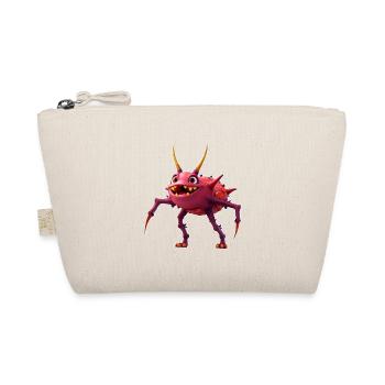 Monstre rouge TickToc - Trousse biologique - nature - Devant