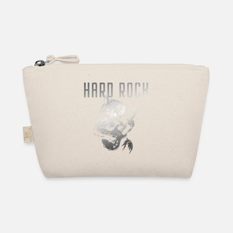 Hard rocking cat - Organic Pouch - nature