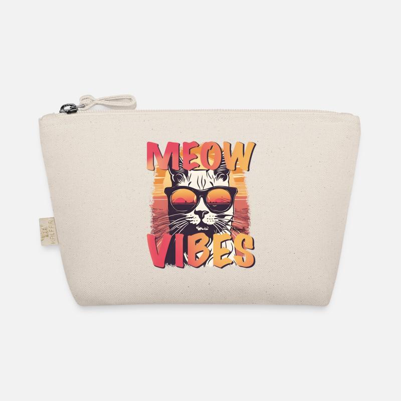 Meow Vibes Bio-Täschchen