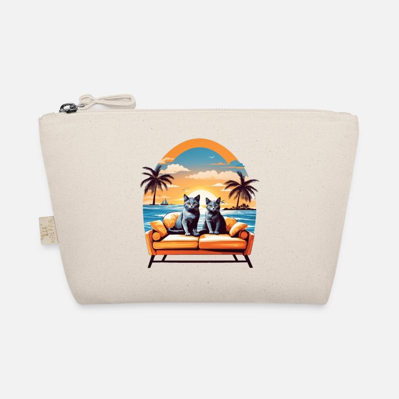 Cats by the sea Organic Pouch